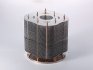 Anti Anodizing Copper Heat Pipe Heatsink High Power With Aluminum Plate