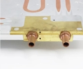 Friction Stir Welding Water Cooling Plate With Brass Connector For Laser Equipment