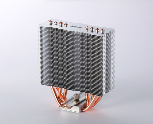 Customized Aluminum Copper Pipe Heat Sink Anti Anodizing For CPU
