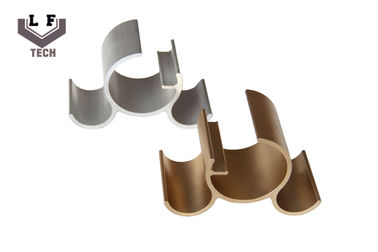 Machined Pole 6063 T5 Extruded Aluminum Profiles For Wall Clock