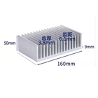 Industrial Cooling With Silver Aluminum Heat Sinks Lightweight High Durability