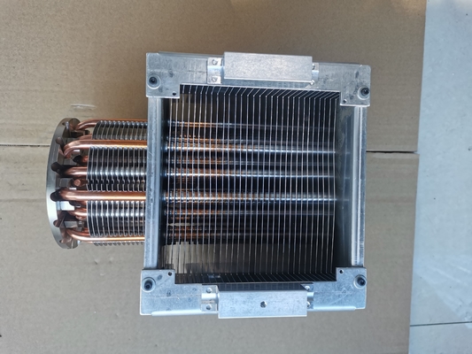 radiateur du rond 1500W avec le refroidisseur en aluminium de fan de radiateur de grand de puissance de fan aileron de caloducs