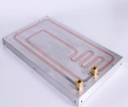 Le refroidissement par l'eau militaire d'industrie plaque le radiateur liquide de plat froid
