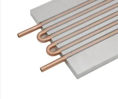 Custom Copper Tube Liquid Cold Cooling Plate for Medical Equipment